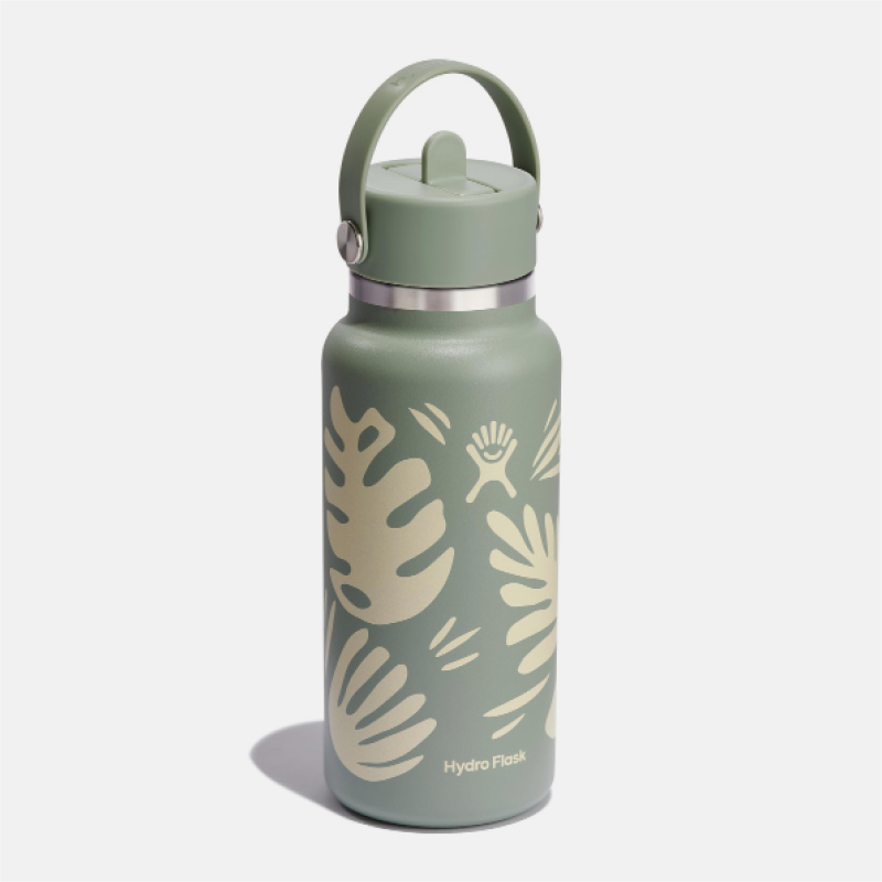 32oz Wide Mouth with Flex Straw Cap פיה רחבה נפתחת image number null